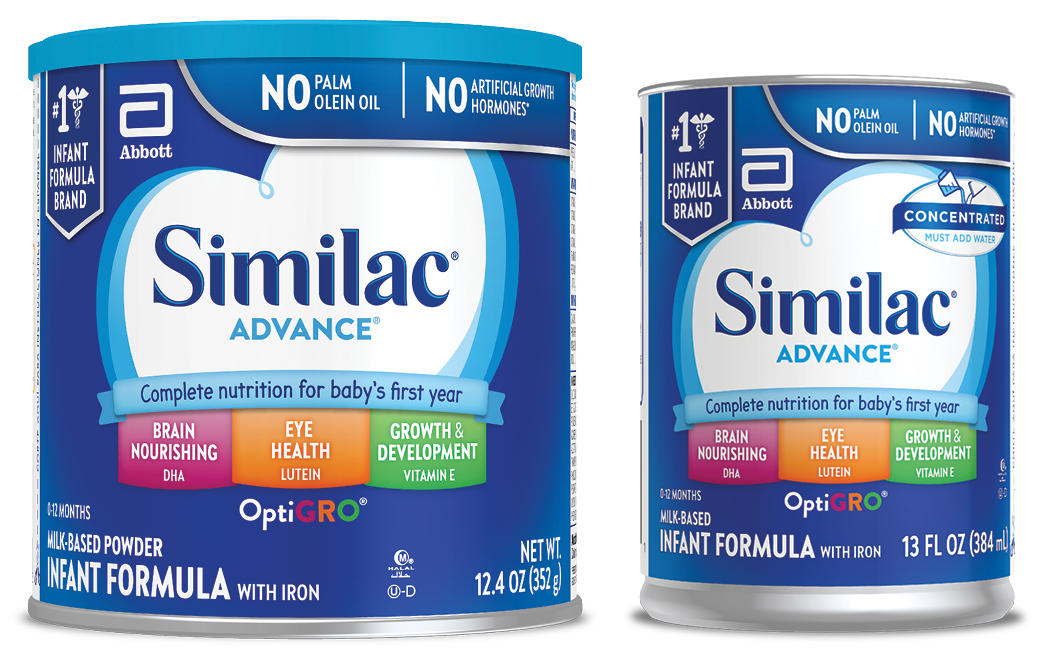 Types of similac hot sale formula for babies